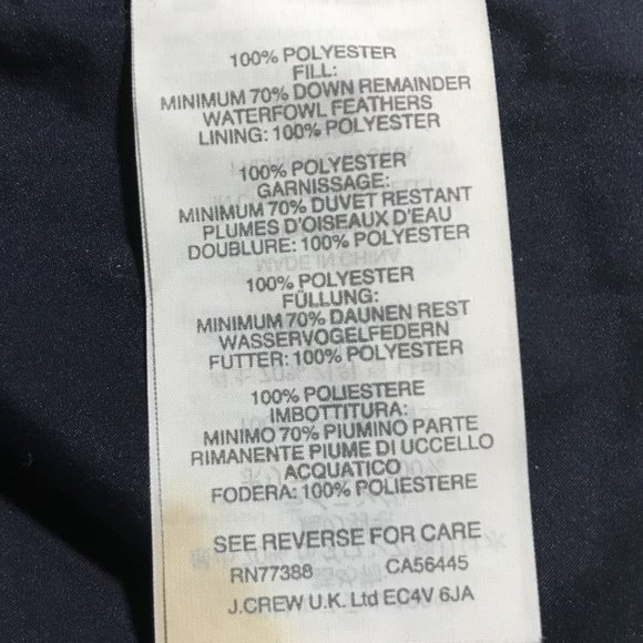 J. Crew Red & Black Plaid Excursion Buffalo Check Puffer Vest - Picture 5 of 16